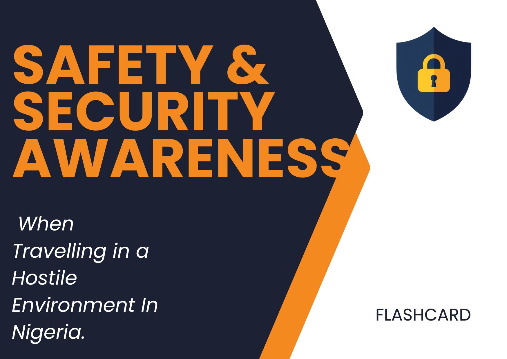Security and Safety Awareness