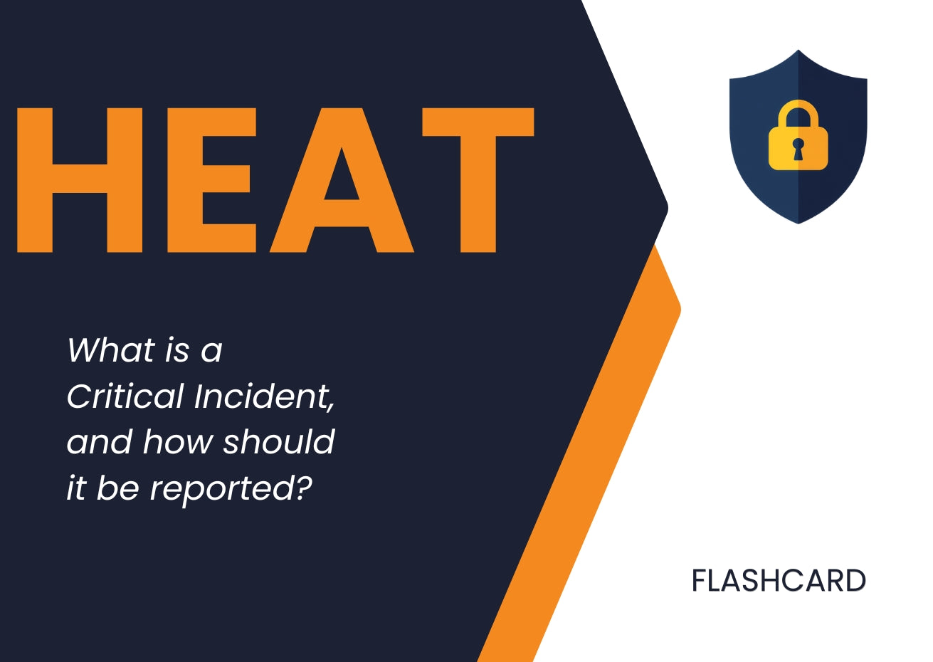 Hostile Environment Awareness Training  (HEAT)