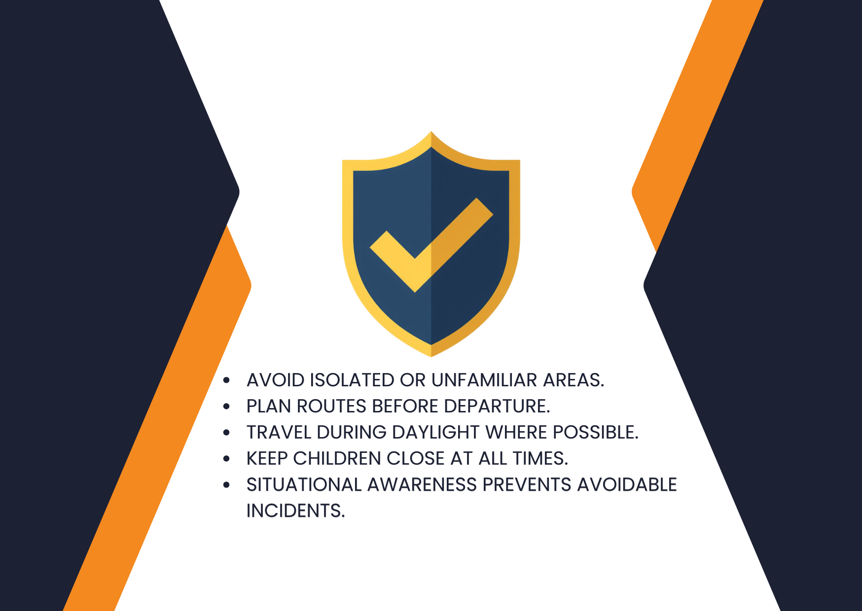 Family Security and Safety Flashcard