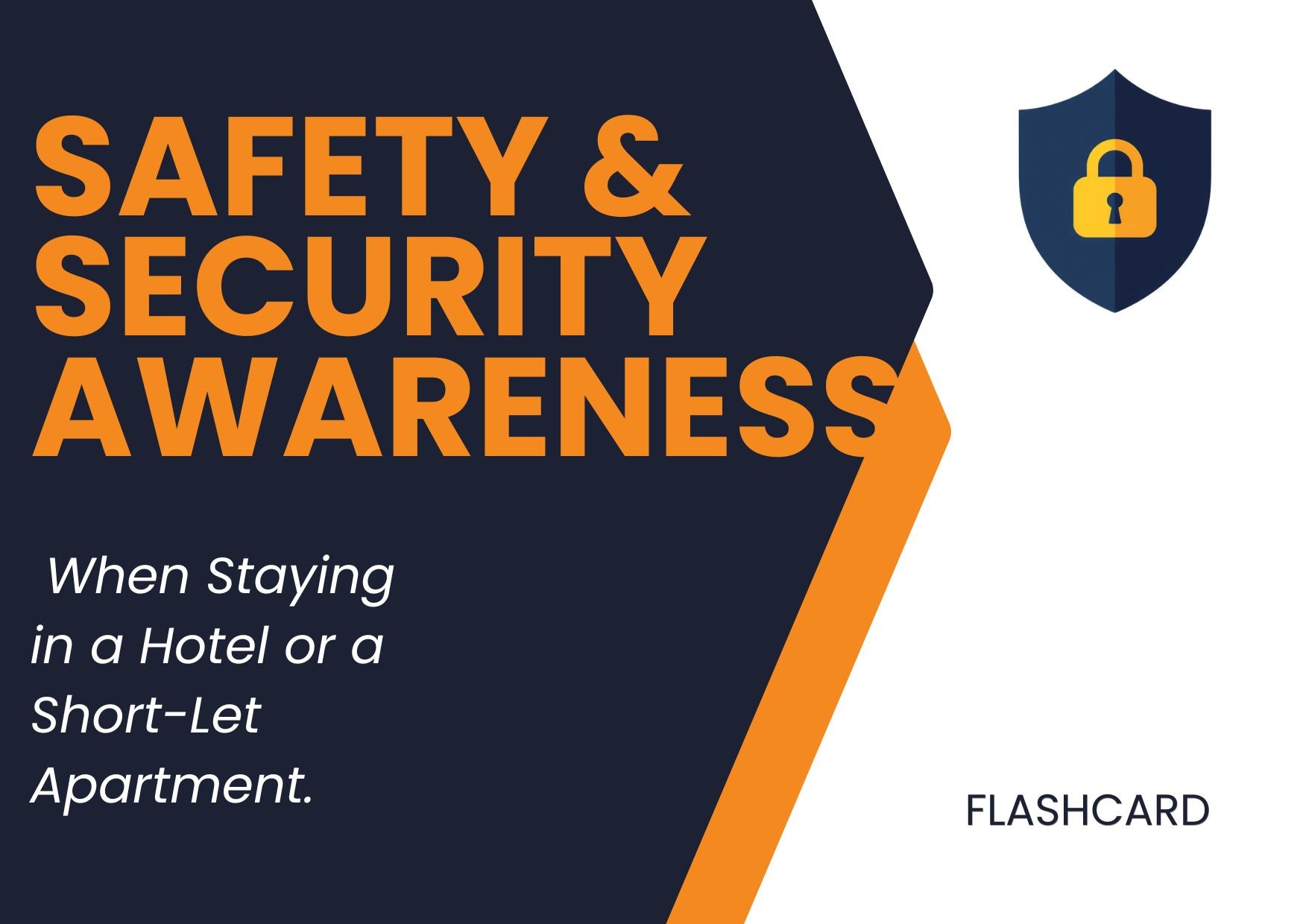 Security and Safety Awareness